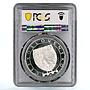 Czechoslovakia 100 korun Poet Janko Jesensky Poetry SP66 PCGS proba Ag coin 1974