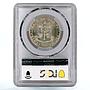 Philippines 50 centavos State Coinage Woman with Hammer MS66 PCGS CuNi coin 1964