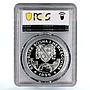 Bosnia and Herzegovina 750 dinara Youth Olympics Rings PR69 PCGS Ag coin 1995