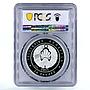 Belarus 20 rubles Endangered Wildlife Hedgehog Fauna PR70 PCGS silver coin 2011