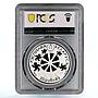 Belarus 20 rubles Folk Tales Legend of Bear Animals Fauna PR70 PCGS Ag coin 2012