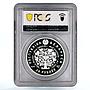 Belarus 20 rubles My Love Cats Lovers Feelings PR68 PCGS silver coin 2011