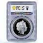 Cook Islands 5 dollars Russian Christmas Star Village PR70 PCGS silver coin 2013