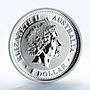 Australia 1 dollar Year of the Monkey Lunar Series I Silver coin 1 oz 2004