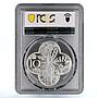 France 10 euro Van Cleef and Arpels Butterfly PR70 PCGS silver coin 2016