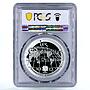 Andorra 10 diners World of Wonders Chichen Itza Temple PR69 PCGS Ag coin 2009