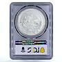 Mexico 1 onza Libertad Angel of Independence MS68 PCGS silver coin 1997