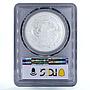 Mexico 1 onza Libertad Angel of Independence MS68 PCGS silver coin 1996