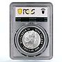 Niue 1 dollar New Year Father Frost Snow Maiden PR69 PCGS silver coin 2009
