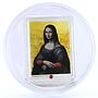 Fiji set of 2 coins Leonardo Da Vinci Mona Lisa Sisters Art silver coins 2012