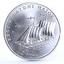 Hungary 2000 forint Old Ship Phoenix Clipper Boat Seafaring silver coin 1998