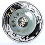 Laos 2000 kip Lunar Calendar Year of the Dragon proof gilded silver coin 2012