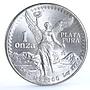 Mexico 1 onza Libertad Angel of Independence silver coin 1983