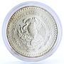 Mexico 1 onza Libertad Angel of Independence silver coin 1988