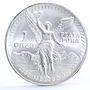 Mexico 1 onza Libertad Angel of Independence silver coin 1988