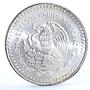 Mexico 1 onza Libertad Angel of Independence silver coin 1988