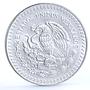 Mexico 1 onza Libertad Angel of Independence silver coin 1989