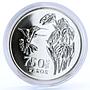 Colombia 750 pesos Endangered Wildlife Colibri Bird Fauna silver coin 1978