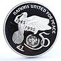 Ireland 1 pound 50th Anniversary of United Nations Flying Dove silver coin 1995