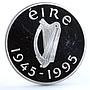 Ireland 1 pound 50th Anniversary of United Nations Flying Dove silver coin 1995