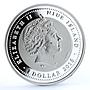 Niue 1 dollar Lunar Calendar Year of the Goat Angel gilded silver coin 2015