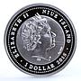 Niue 1 dollar Lunar Calendar Year of the Goat Angel gilded silver coin 2015