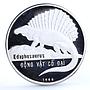 Vietnam 100 dong Prehistoric Animals Edaphosaurus Fauna proof silver coin 1994