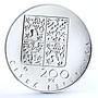 Czech Republic 200 korun St Vitus Cathedral Church Architecture silver coin 1994