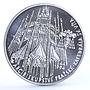 Czech Republic 200 korun St Vitus Cathedral Church Architecture silver coin 1994