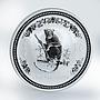 Australia 1 dollar Year of the Monkey Lunar Series I Silver coin 1 oz 2004