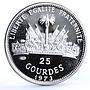 Haiti 25 gourdes Christopher Columbus proof silver coin 1973