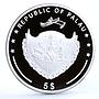 Palau 5 dollars World of Wonders Shonbrunn Palace Architecture silver coin 2011