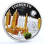 Palau 5 dollars World of Wonders Timbuktu City Architecture silver coin 2011