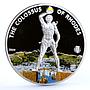 Palau 5 dollars World of Wonders Colossus of Rhodes Architecture Ag coin 2009