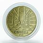Moorea 1 dollar Chambered nautilus bimetal coin 2018