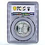 Czechoslovakia 100 korun Brevnov Monastery Church PR67 PCGS silver coin 1993