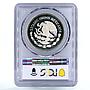 Mexico 500 pesos 75th Anniversary of 1910 Revolution PR66 PCGS silver coin 1985