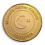 Mustafa Kemal Ataturk, Turkey, Gold Plated Coin, President, Father, Token