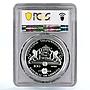 Armenia 100 dram Kings of Football Pele PR69 PCGS silver coin 2008