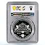 Armenia 100 dram Kings of Football Zbigniew Boniek PR69 PCGS silver coin 2009