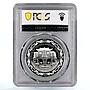 Armenia 1000 dram Martial Arts Wushu Sports PR69 PCGS colored silver coin 2011