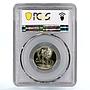 Bulgaria 50 stotinki University Sport Games in Sofia MS67 PCGS CuNi coin 1977