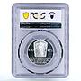 Czechoslovakia 100 korun Spartakiade Games Gymnastics PR68 PCGS silver coin 1980