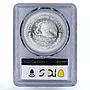 Mexico 1 onza Libertad Angel of Independence MS67 PCGS silver coin 1999