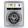 Rwanda 500 francs Marine Life Red Leonfish Fauna PR69 PCGS silver coin 2010