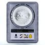 Mexico 1 onza Libertad Angel of Independence MS67 PCGS silver coin 1996