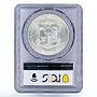 Philippines 1 peso 100 Anniversary Birth Apolina Mabini MS63 PCGS silver 1964