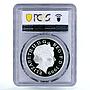 Great Britain 5 pounds In Memory of Princess Diana PR69 PCGS silver coin 1999