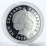 New Zealand 1 dollar Dark Lord's Tower of the Eye proof silver coin 2003