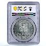 Czechoslovakia 500 korun Theater Variety KOLARSKY MS67 PCGS silver coin 1983